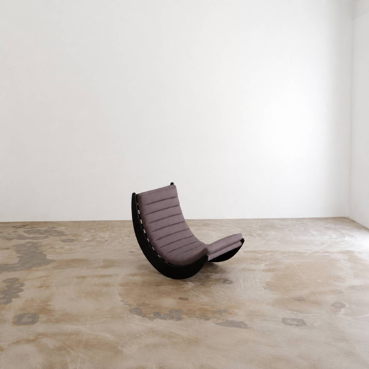Verner Panton "Relaxer 2" rocking chair by Rosenthal reupholstered