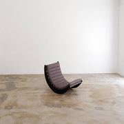 Fauteuil à bascule "Relaxer 2" de Verner Panton par Rosenthal réupholsté
