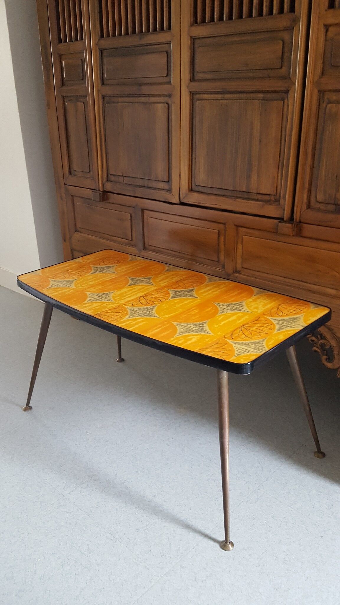 1960 formica coffee table