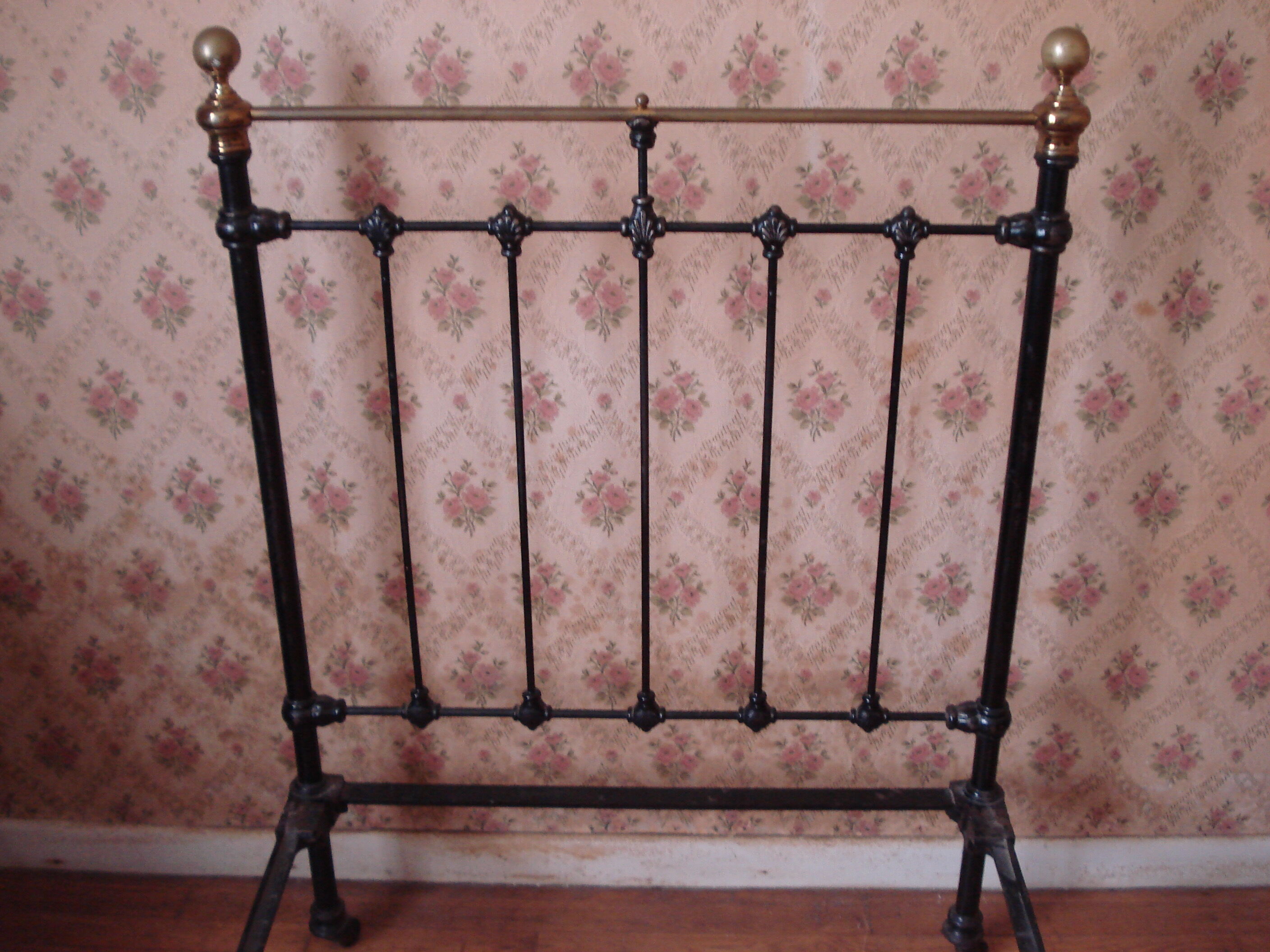 Old iron bed forge