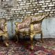 Salon En Bois Doré De Style Louis XV