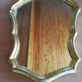 Gold frame mirror