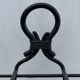 French black wrought iron fireplace set, 1960