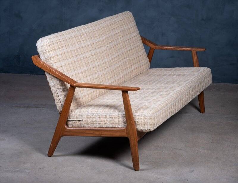 Teak Sofa attributed to H. Brockmann-Petersen for Randers Møbelfabrik, 1960s