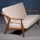 Teak Sofa attributed to H. Brockmann-Petersen for Randers Møbelfabrik, 1960s