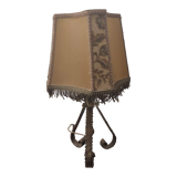 Lampe à pied en fer forgé