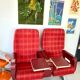 Vintage Air France aircraft chairs