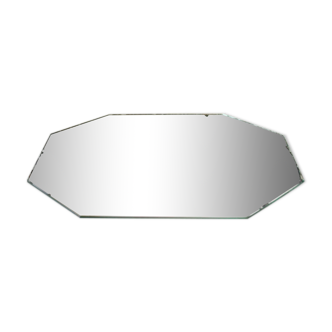 Beveled hexagonal mercury mirror