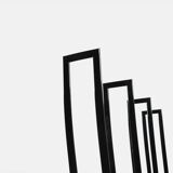 Set of 4 Italian Postmodern dining chairs by Maurizio Cattelan, 1980s