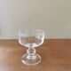 Set of 6 vintage 70s crystal champagne glasses