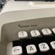 Old writer Remington monarch deluxe 1970