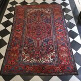 Tapis d'orient ancien persan fait main malayer 215 x 130