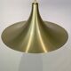 Gubi Semi pendant of brass designed by Claus Bonderup and Thorsten Thorup in 1968