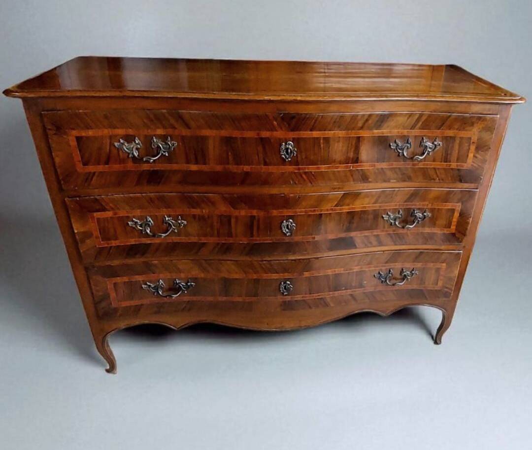 Louis XV Baroque chest of drawers, second half of the 18th century