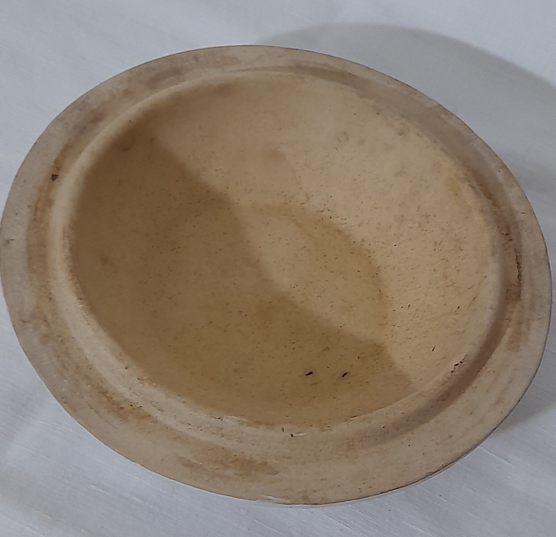 Vinaigrier engrès émaillé blanc  H 26 cm 3 L