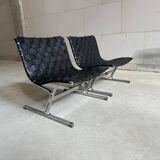 Chauffeuse PLR1 Luar par Ross Littell pour ICF De Padova, Italie années 1960