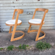 2 Restored Baumann Chairs (model Alpha)