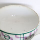Set of 5 salad bowls in Belgian faience Saint Ghislain, 50s