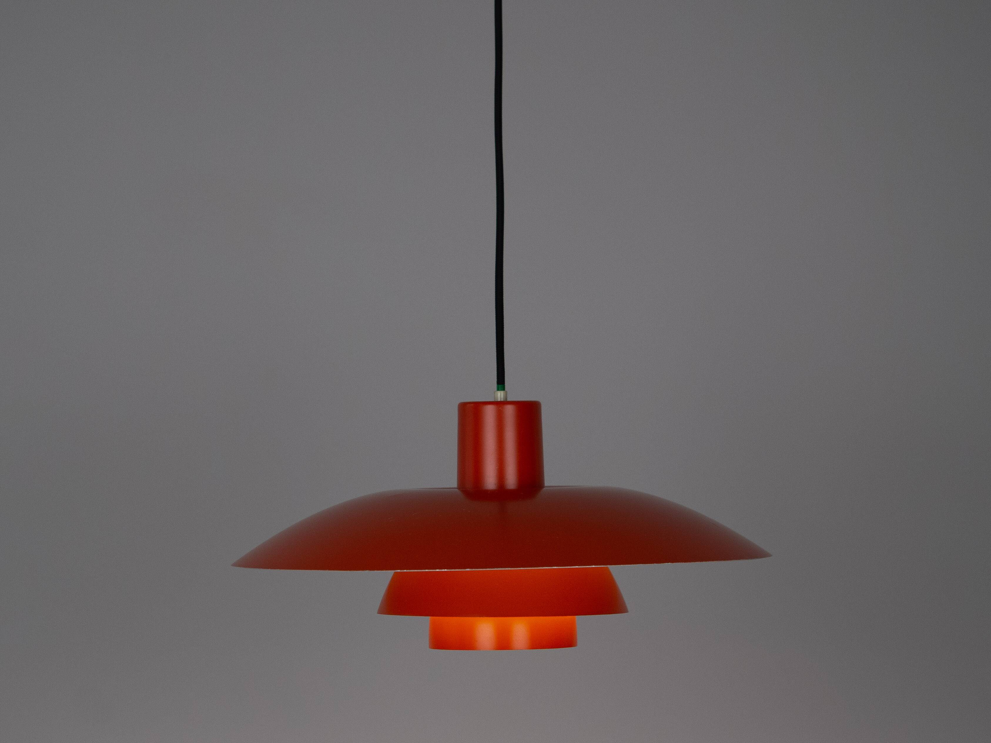 Danish vintage pendant lamp PH 4/3 by Poul Henningsen, Louis Poulsen, 1966