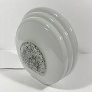 Lampe de table en verre, années 1970