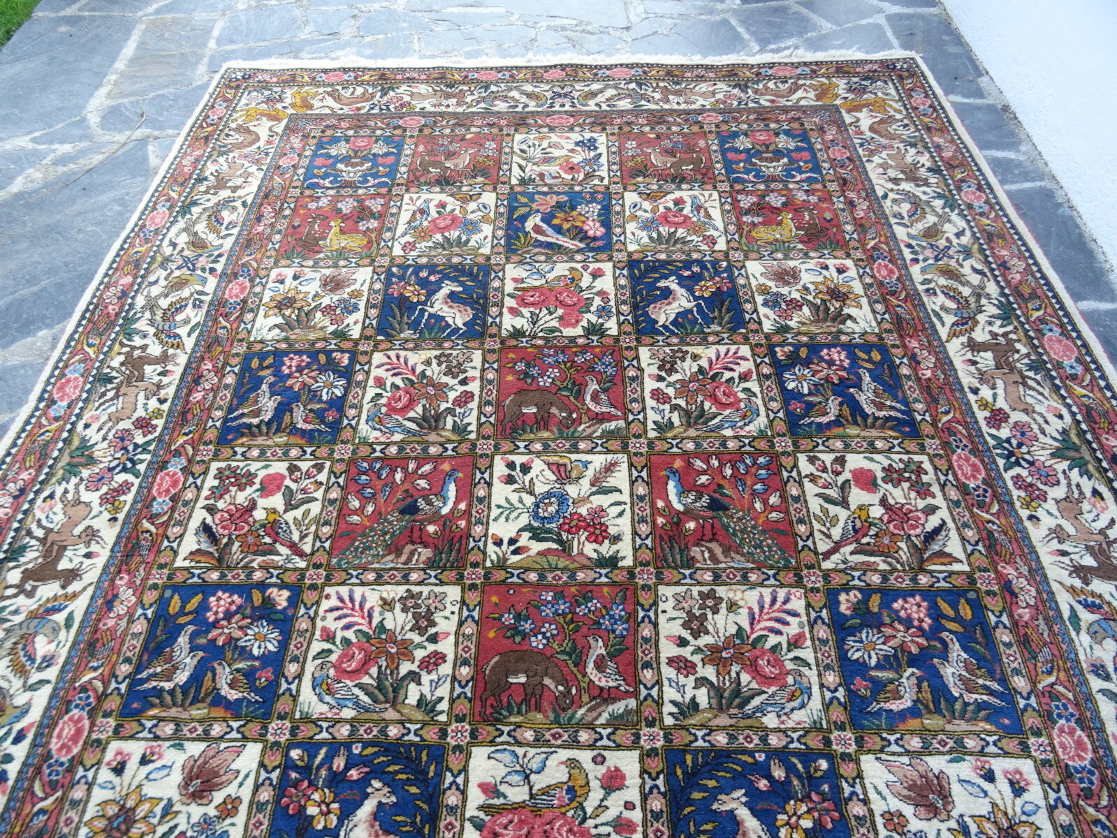 Tapis persan bakhtiar laine 302x203cm