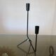 Authentic Laurids Lonborg candlestick, signed, Denmark, 50-60.
