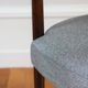 Scandinavian bridge chair in rosewood by Ole Gjerlov-Knudsen, 1960