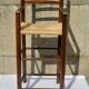 Straw high chair for children H 93 cm