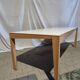Vintage 200x90 asymetric legs Dutch design table Hennie de Jong 1980s
