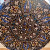 Handmade earthenware fruit bowl