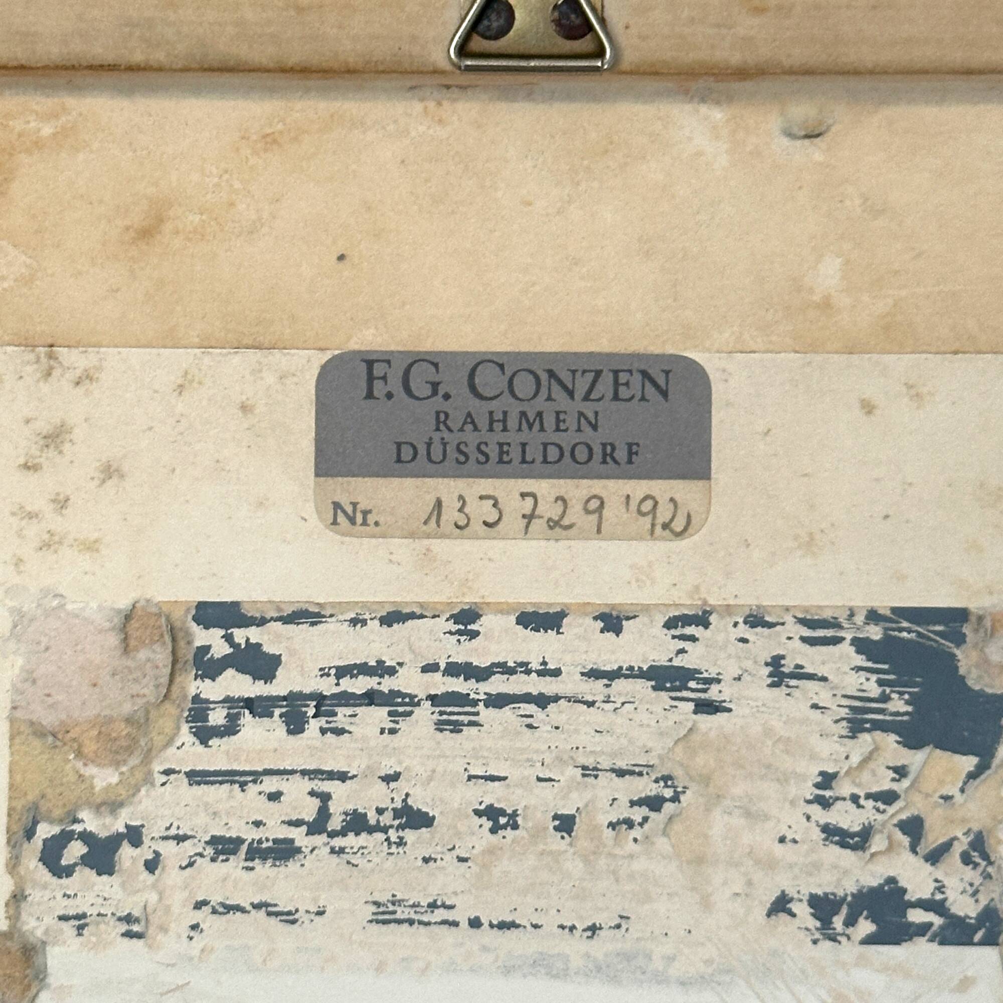 Juan Gris "Bowl of fruit and newspaper, signature of the author Offset lithograph