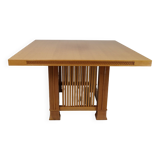 Husser 615 dining table by Frank Lloyd Wright produced by Cassina