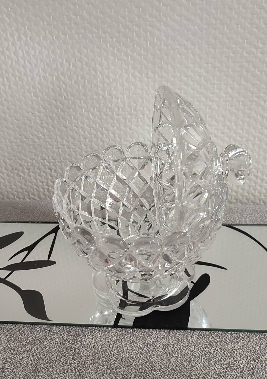 Baccarat Crystal Candy Box.