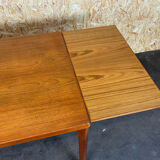 60s 70s teak dining table Dining Table Henning Kjaernulf Danish Design 70s