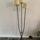 Lampadaire tripode 3 bras vintage années 50