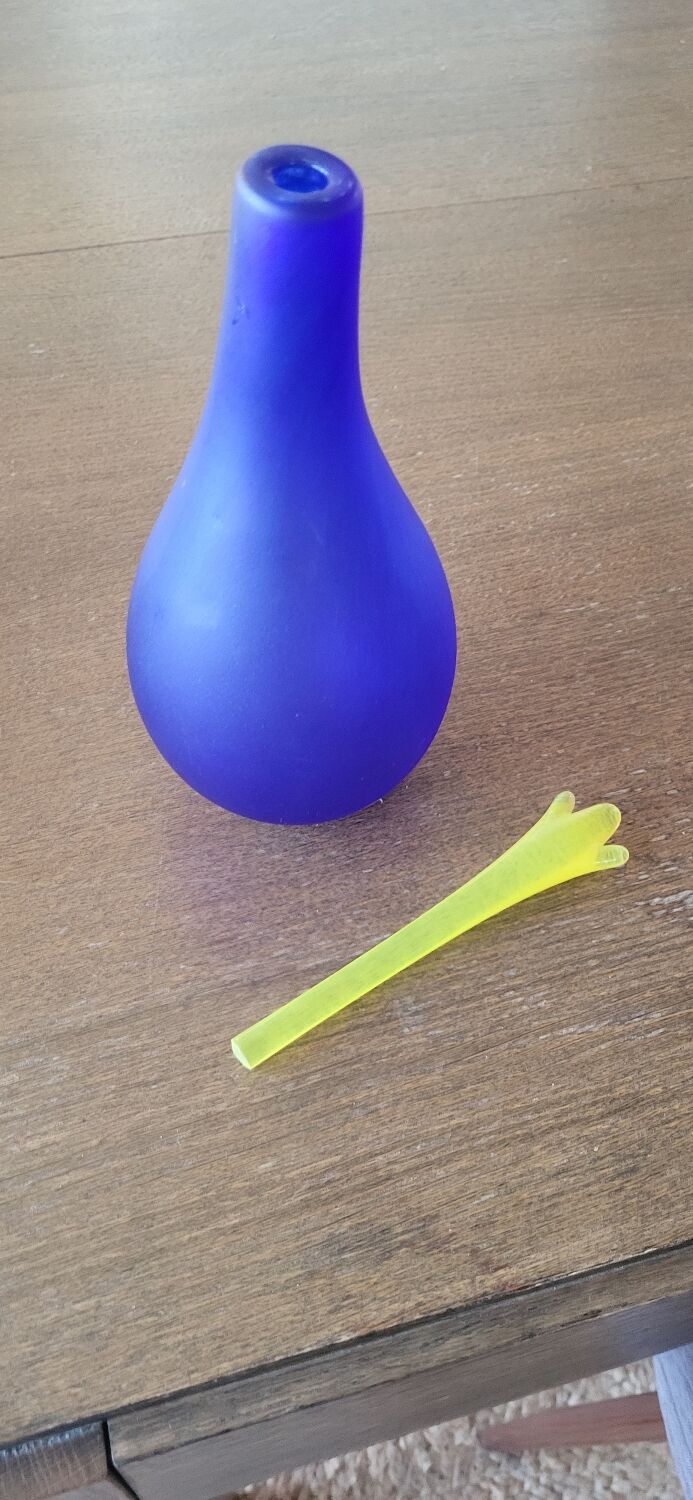 Kosta Boda carafe blue