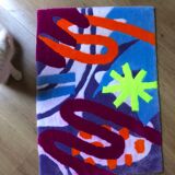 Tapis graphique tufté
