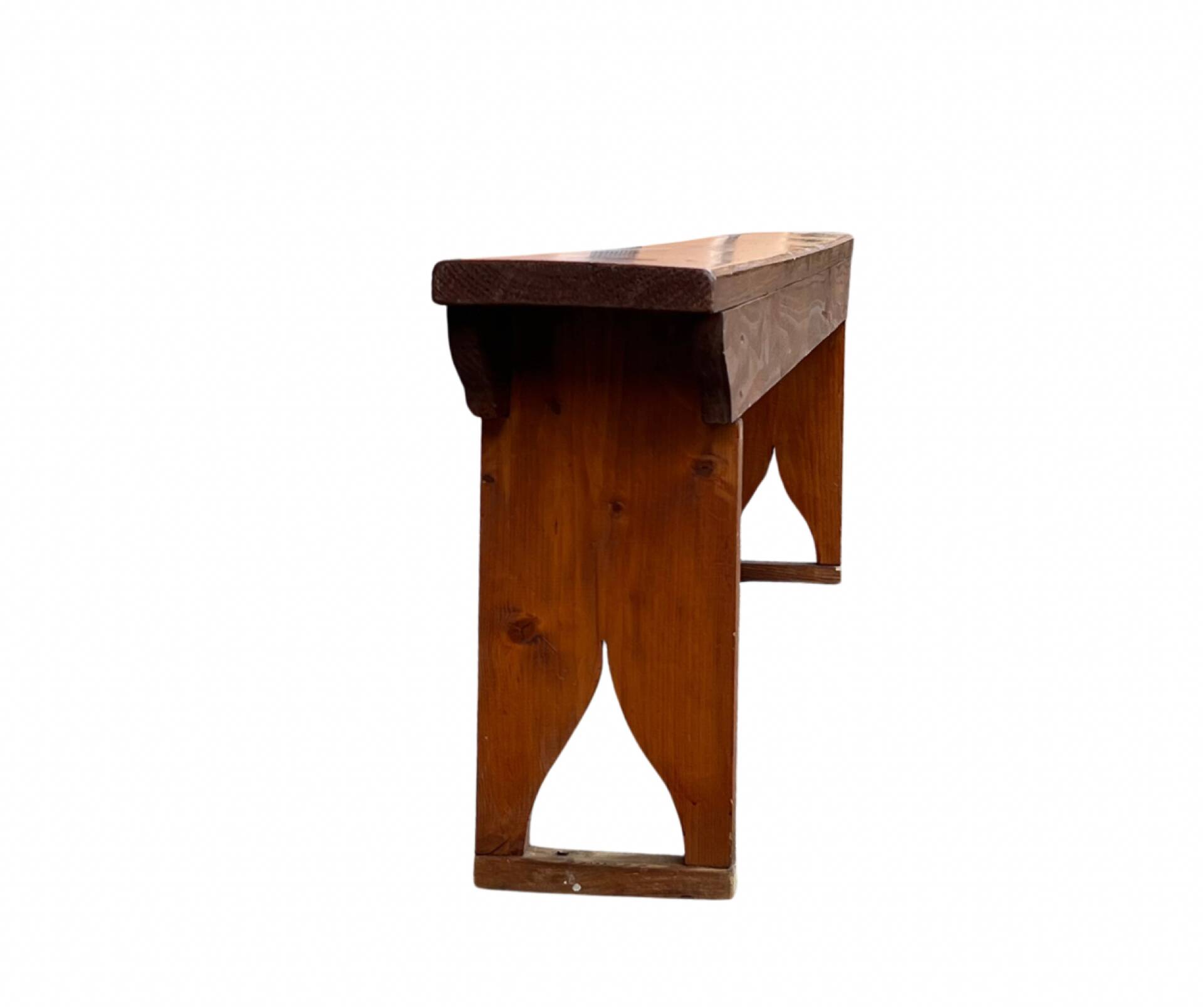 2 solid wood benches - farmhouse benches