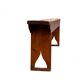 2 solid wood benches - farmhouse benches