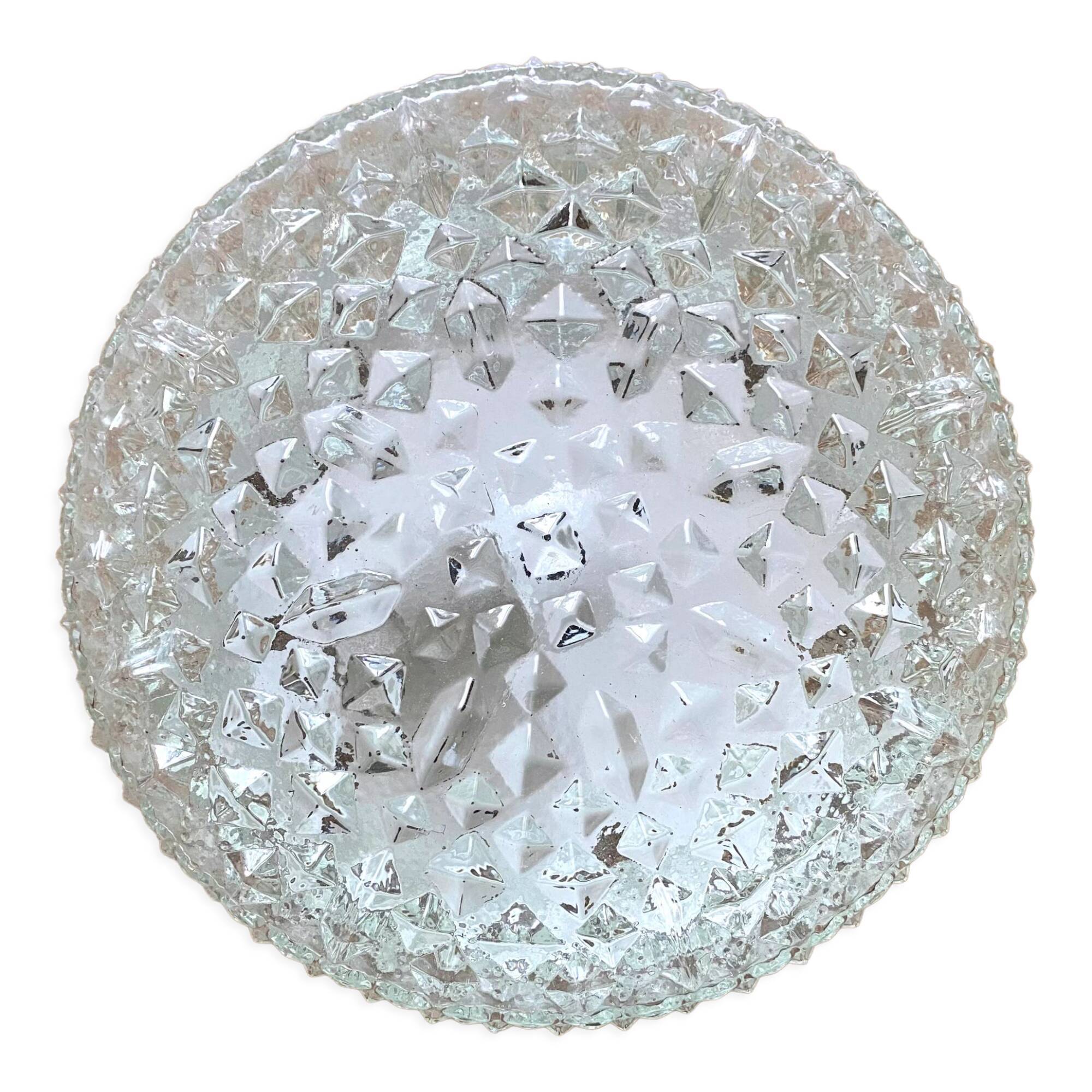 Vintage glass ceiling lamp