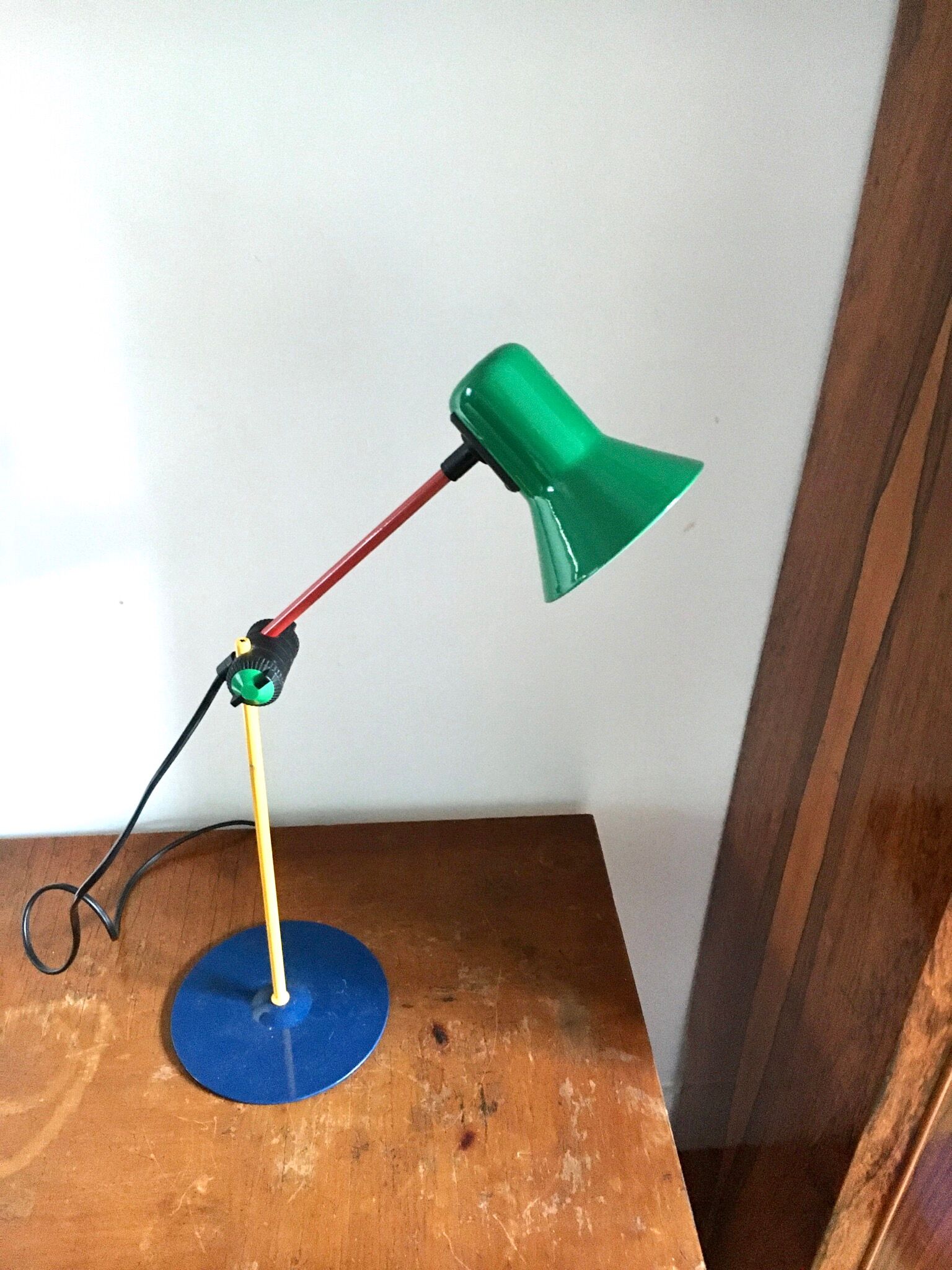 Rare duo of Veneta Lumi lighting icon of the 80