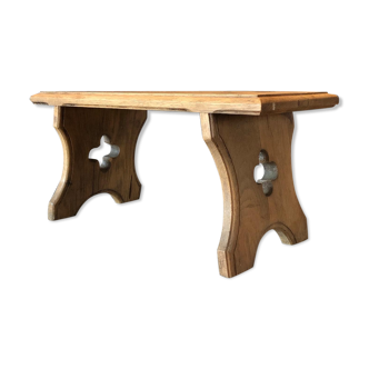 Wooden bench