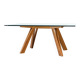 Table à manger sculpturale italienne