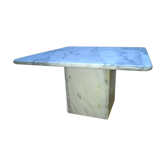 1970 travertine coffee table