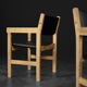 Vintage Danish oak chairs from the mid-century by Hans J. Wegner for Getama, 1960s, set of 4.