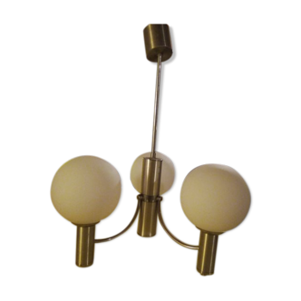 Hanging 70s opaline globes
