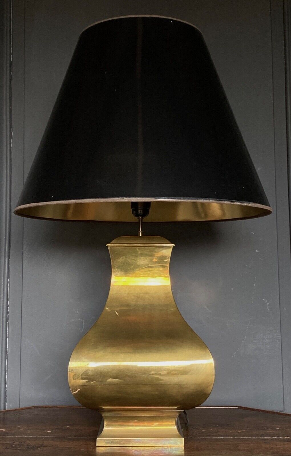 Bronze lamp 1970
