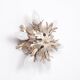 Banci firenze Florentine wall lamp silver small, 1970s