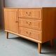 Small Scandinavian buffet from the 50s-60s in light oak.