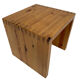 Vintage side table Ate van Apeldoorn, Pine wood 1970s
